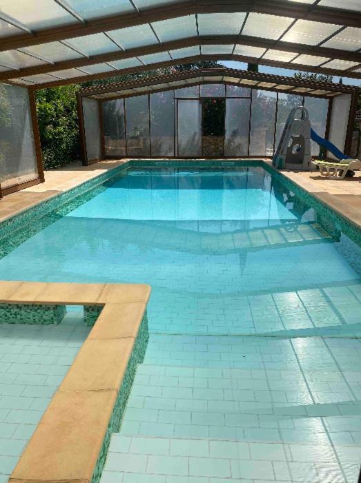 Chambres Privees Dans Maison Avec Grand Parc Et Piscine Proche Via Rhona Andancette Exterior foto